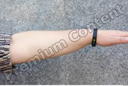 Forearm Woman White Jewel Chubby